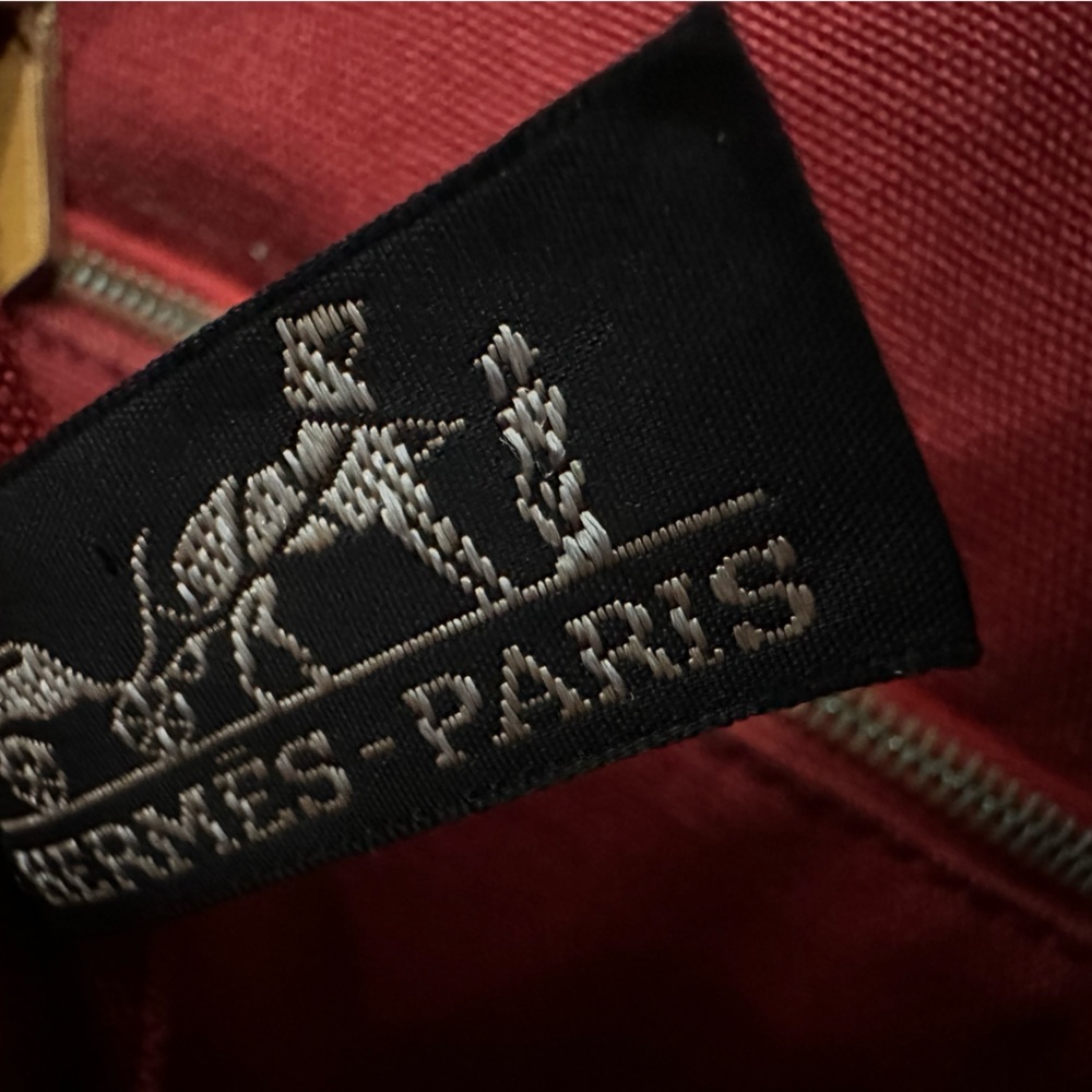 Hermes canvas Red crossbody Bag - Picture 12 of 13
